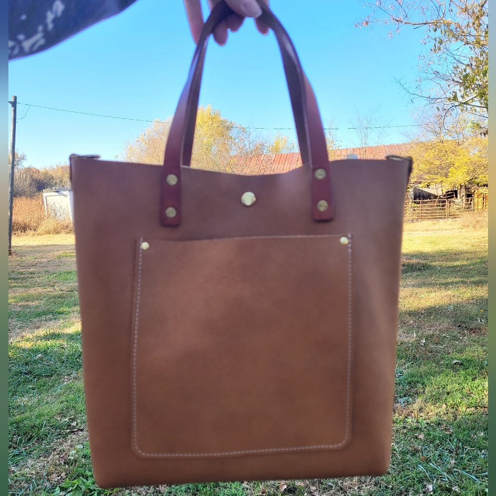 NEW Leather Pasture Crossbody